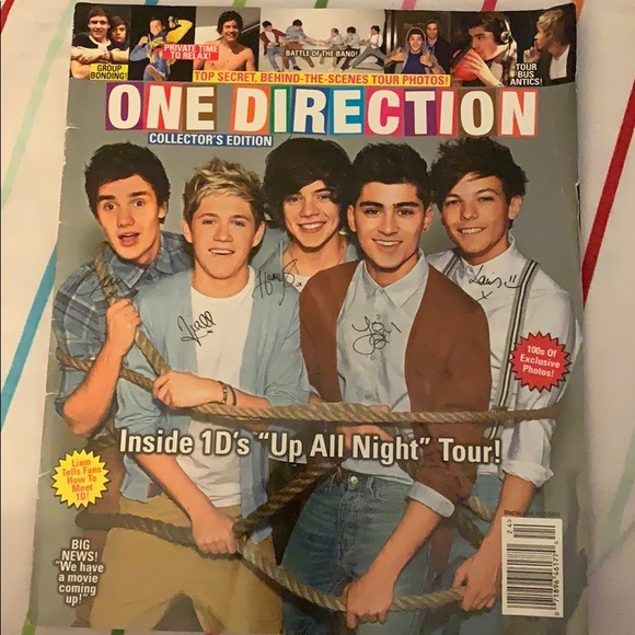 1D Accessories - One direction magazine